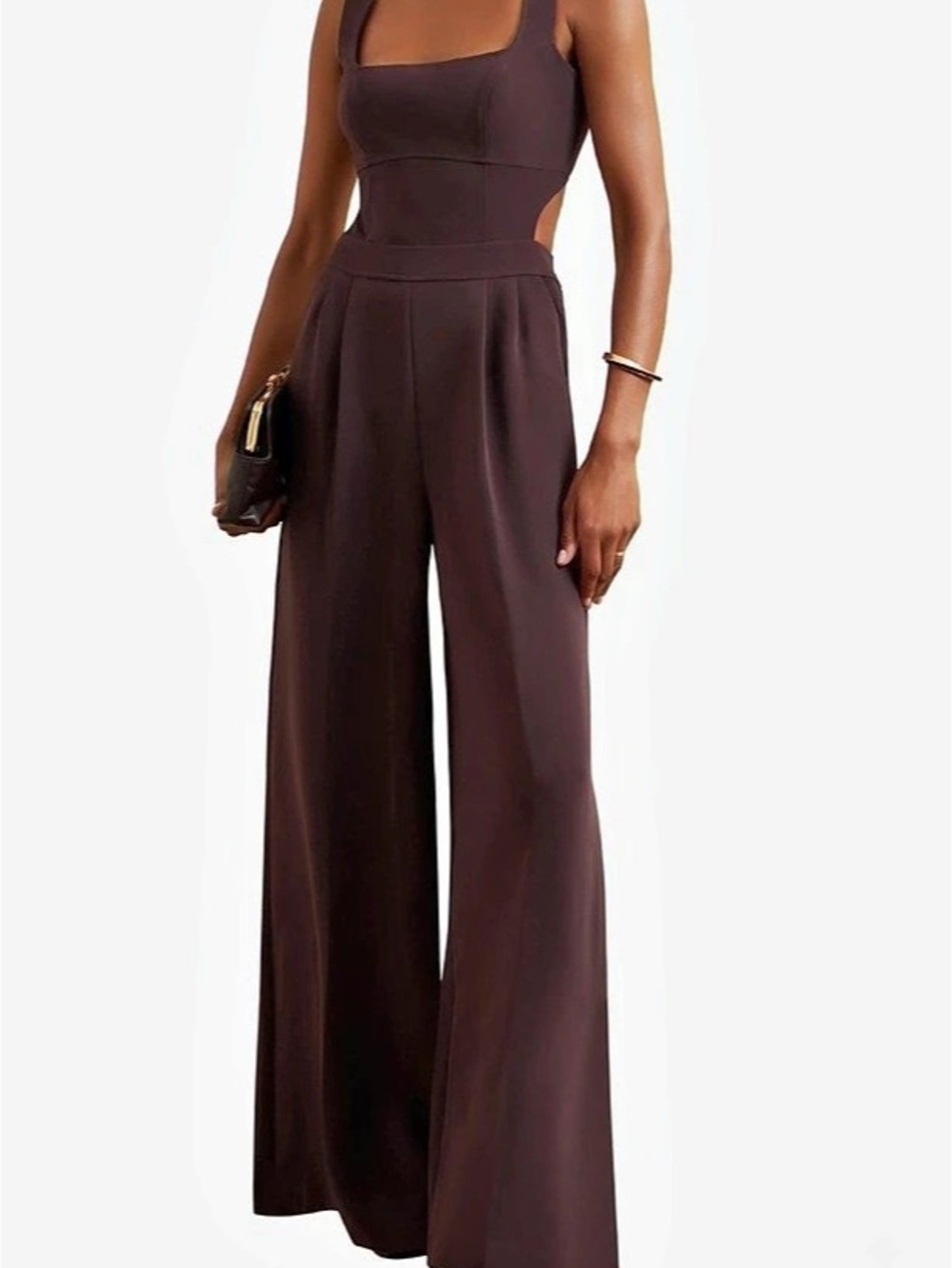 Reiss Wide-Leg Jumpsuit in Purple Size 6 NWT